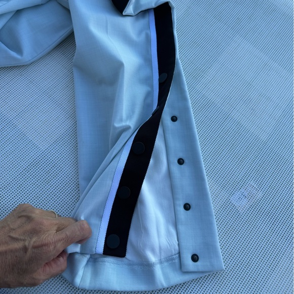 MAJE PARIS PAYOLI PANTS LIGHT BLUE
BLACK STRIPE MENS SIZE 3 - Picture 15 of 17